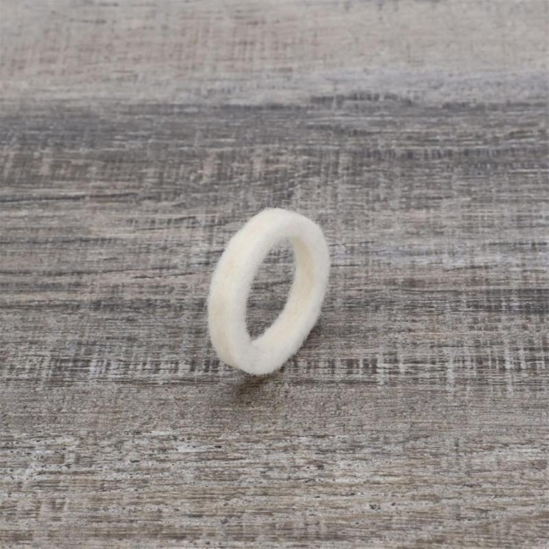 Pack of 5 Multifuntional Wool Felt Seals Suitable for Coffee Appliances Providing Excellent Noise and Vibration Control