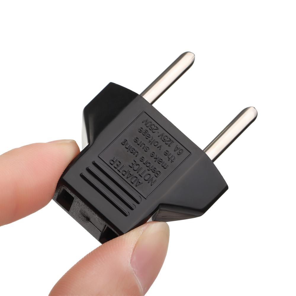 Travel Socket EU To US Electric Plug Converter US To EU Plug Adapter Power Adapter EU Plug Adapter