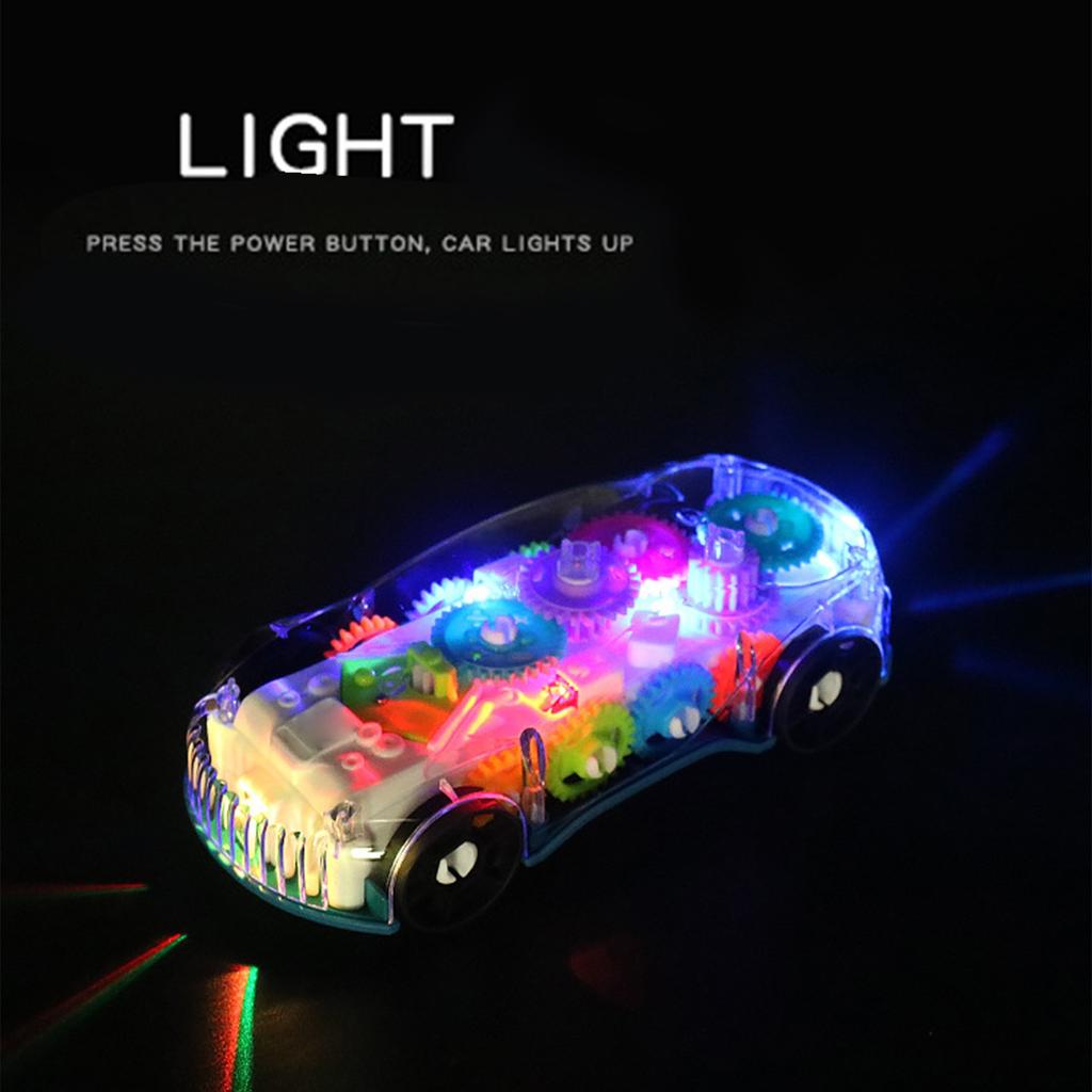 Transparent Gears Sports Car Toys Mechanical Car Toys Concept Racing Car Toys Gimbal Car Toys Electronic Car Toys Car Toys With Music And Lights
