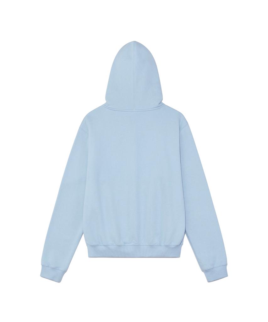The Coldest Moment Tcm Snail Hooded Zip-Up (Sky Blue)