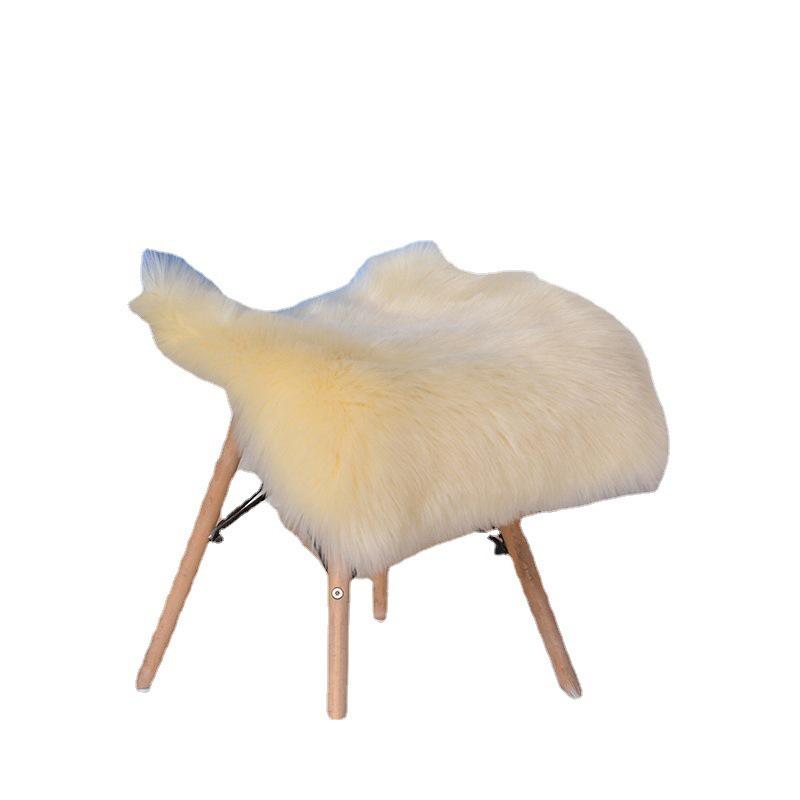 Australian Winter Faux Wool Plush Seat and Sofa Cushion, Chair Pad, and Bedroom Rug Floor Mat