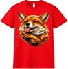 Cute Fox T Shirt Realistic Wildlife Animal Art Novelty Nature Lover Graphic Tee