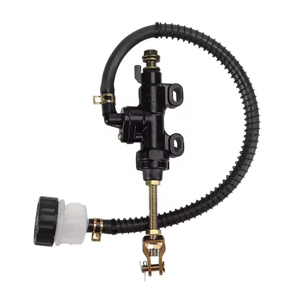Motorcycle Rear Brake Pump Foot Hydraulic Refit Rear Brake Master Cylinder Pump For Suzuki Kawasaki Honda Yamaha Universal