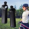 Adjustable Handlebar Ends Mountain Bike Deputy Handle Metal Handle Bar Ends Grips with End Plug Bicycles Accessories