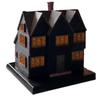 Black House Incense Burner Resin Witch House Incense Cone Stick Holder Halloween Party Desktop Decoration Ornament