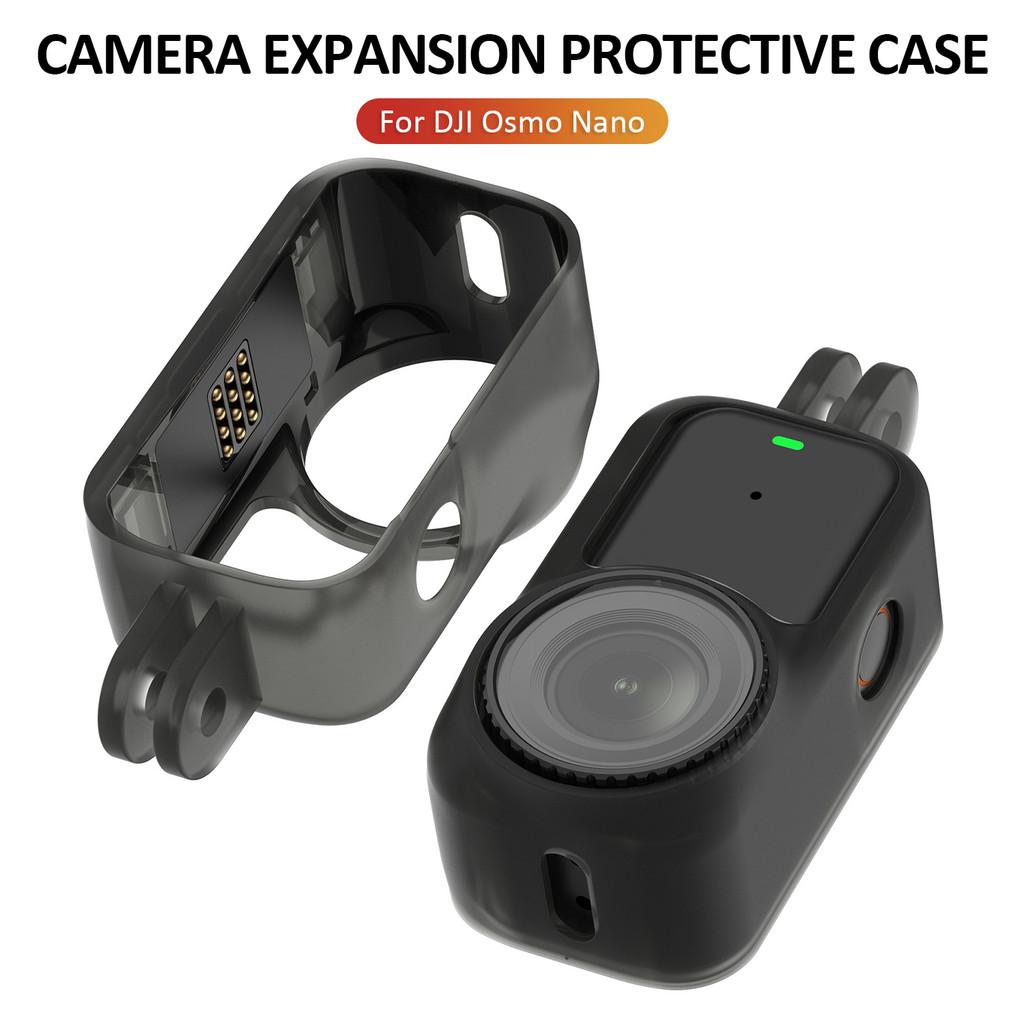PC Case FOR DJI Osmo Nano Action Camera Protective Shell Sports Camera Protective Cover with Expansion Mount Bracket