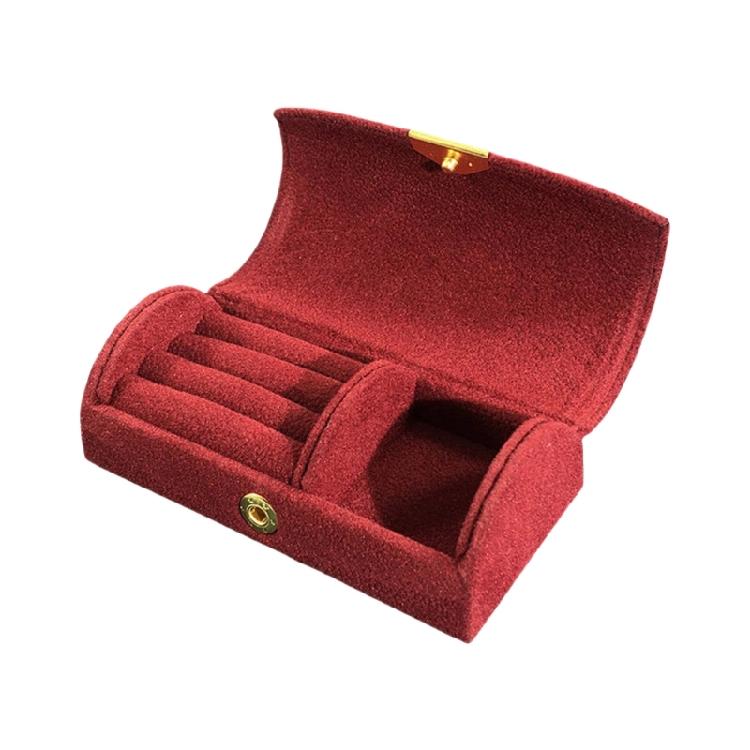 Stylish Small Jewelry Storage Case With Initial Multipurpose Compartment Organizers Accessory for Women On The Way