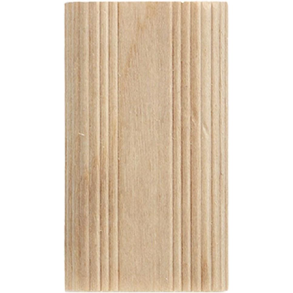 50Pcs Domino Tenon Beech Wood 8x40mm Loose Tenons Woodworking Accessory for Positioning Furniture DIY