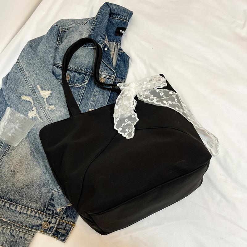 Japanese and Korean Version of Foreign Style Big Bag Niche Design Lazy Style New Casual Fashion Women's Simple Spring Tote Bag