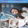 Sveglia Rumorosa Con Vibratore Da Letto Per Dormitori Profondi, Sveglia Vibrante Doppia Con Caricatore Usb Per Sordomuti