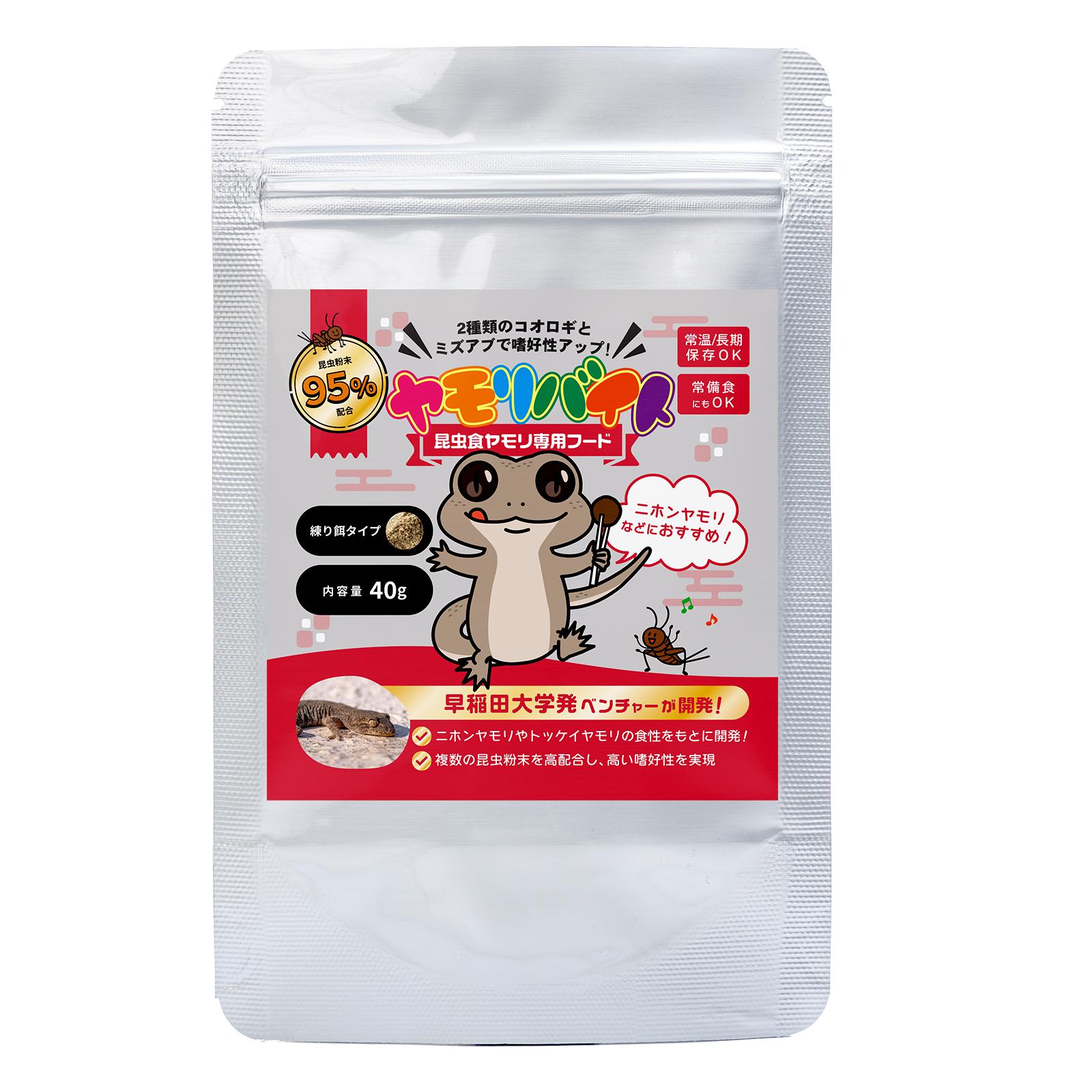 

Корм для насекомых, специфичный для гекконов – Высокая поедаемость для японских и токкейских гекконов – ECOROGY YAMORIBITE 40 г × 1 упаковка или 2 упаковки 1