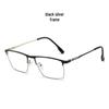 Men's Ultra-Light Blue Light Blocking Glasses with Color-Changing, Full-Frame Flat Lenses – Compatible with Migraine and Myopia Lenses.
