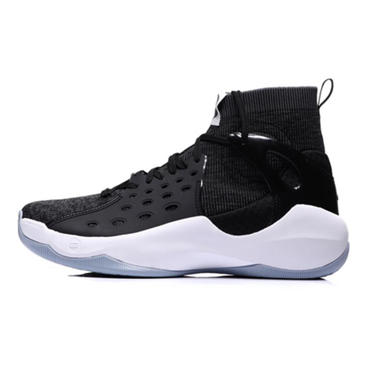 

New LiNing SONIC 6 Shock Absorbers Slip Resistant Abrasion Resistant High Top Basketball Shoes Men s Black ABAN021-1 40