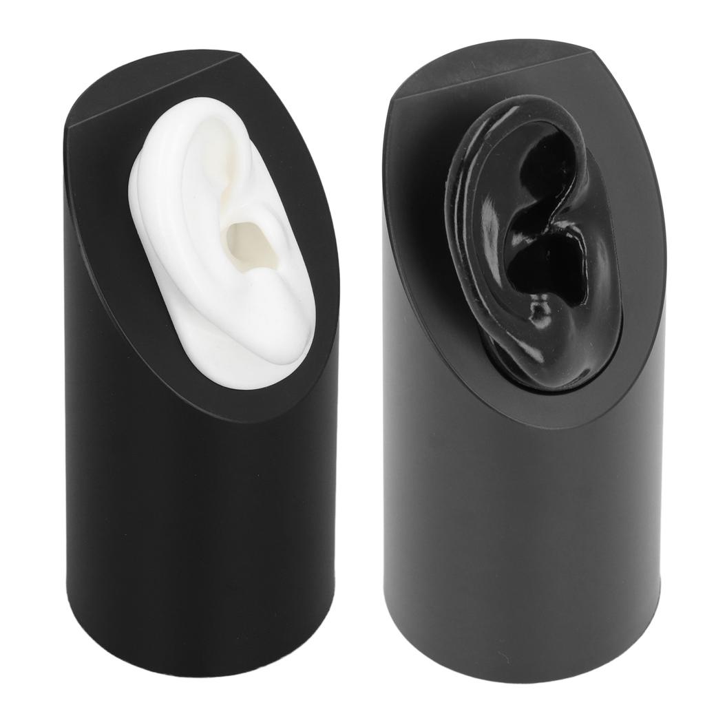 Soft Silicone Flexible Model Body Part Displays Human Right Ear Model Simulation for Ear Jewelry Dis