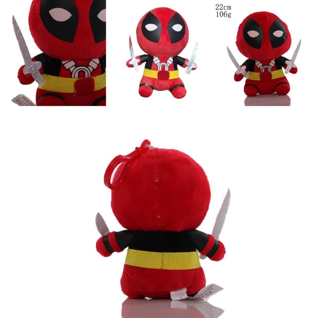 Adorable Deadpool Plush Toy With Soft Crystal Ultra Plush Material For Collectors