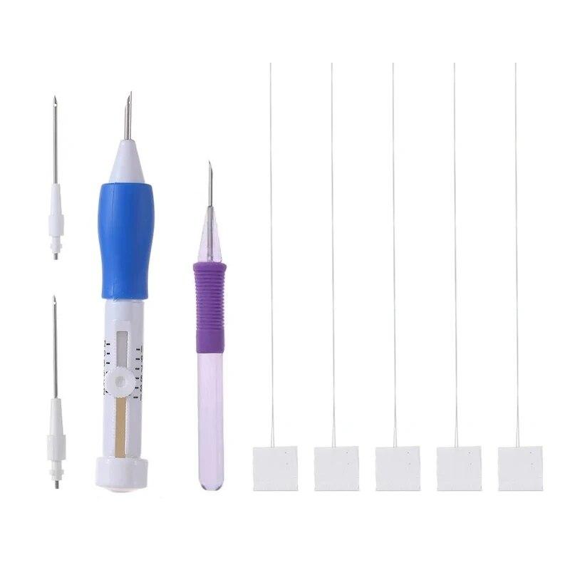 

8 шт./компл. Пластиковая игла для войлока, крючок для войлока для рукоделия Пластиковый крючок для вязания Инструмент для вышивки