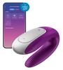 Double Fun Satisfyer Purple Connected Double Stimulator - Satisfyer - Double Stimulation