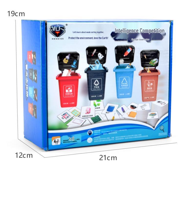 

Обучающая игра по сортировке мусора: Битва умов родитель-ребенок для детского сада белый