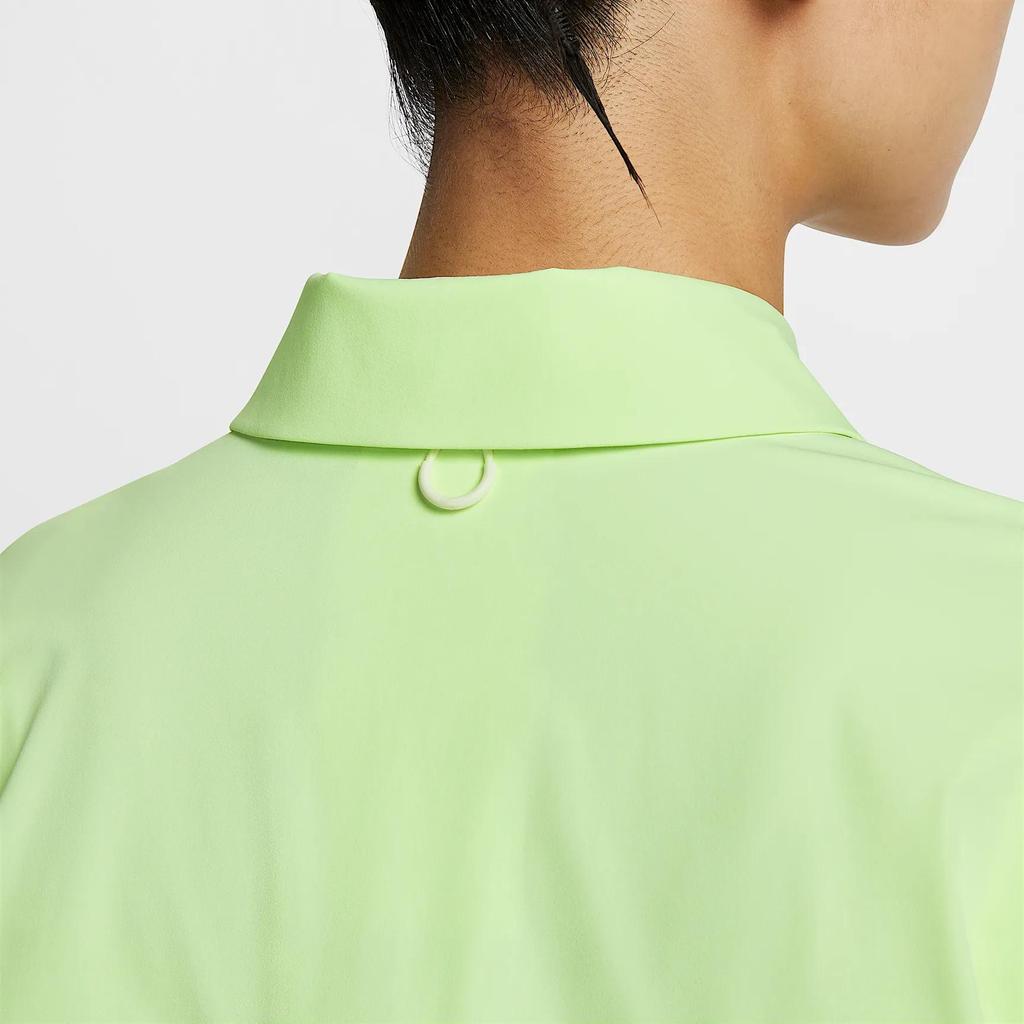 Nike Dri-Fit Perfect Stretch 24.7 Fashionable Cool Comfortable Quick-Dry Loose Long Sleeve Shirt Women shirts Fluorescent-Yellow Green HQ0237-701