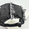 And Women Vintage Bow Broken Style Baseball Caps Sun Protection Korean Style Heat Retaining Personalized Peaked Hats Outdoor Use All-Match
