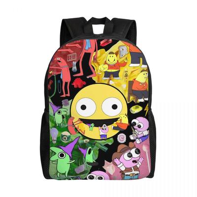 Smiling Friends Pim and Charlie Little Kid Backpack for Boys Girls Toddler Kawaii Kindergarten Backpacks School Bag