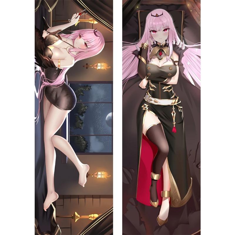 60x180 см Gawr Gura Vtuber Hololive обнимая тело наволочка Dakimakura чехол аниме девушка Waifu наволочка подушка 34x100cm Peach Skin зелёный