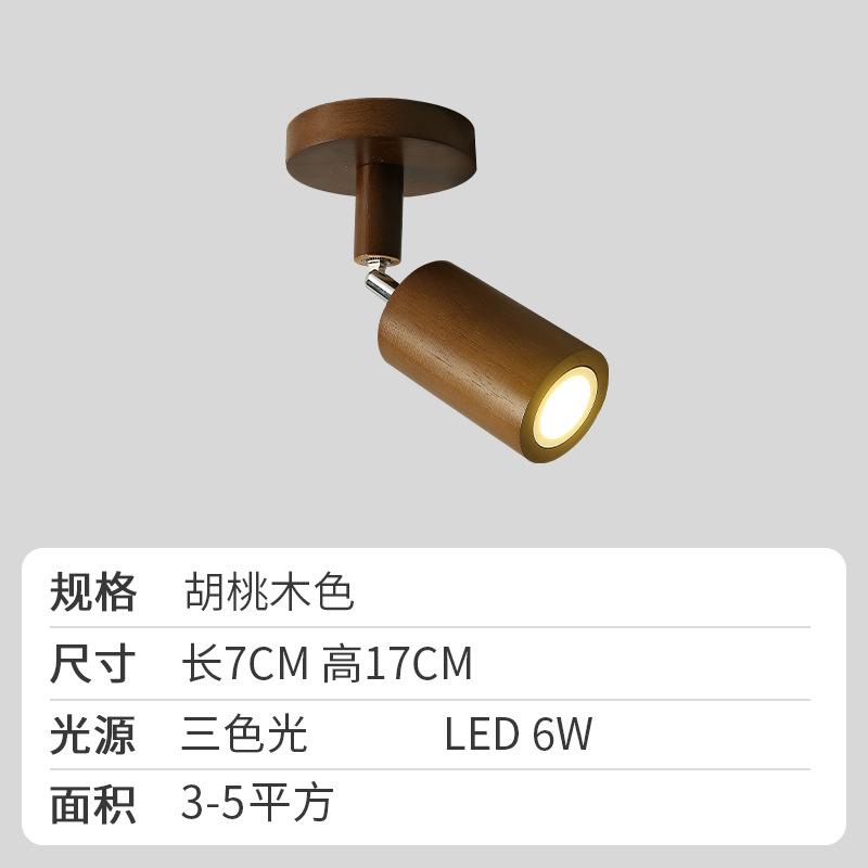 

Светодиодный потолочный светильник из дерева с точечными светильниками для гостиной, спальни, коридора, дома, современные люстры для внутреннего освещения Warm White