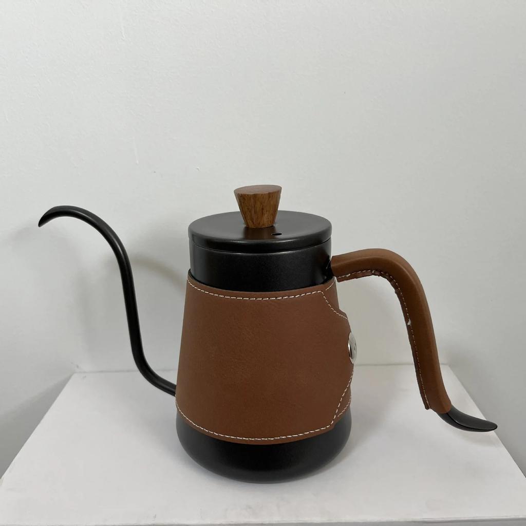 Coffee Teapot Goose Beak Kettles Stainless Coffee Maker Gooseneck Kettle Hand Drip Kettle Accessories Pot Accessory Steel Dining