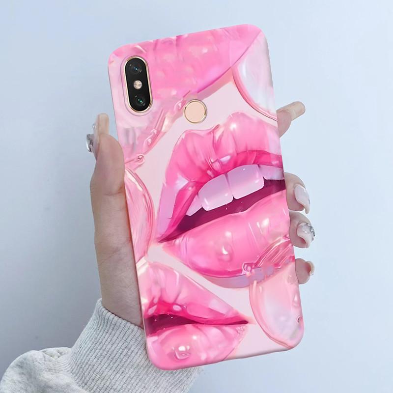 For Xiaomi Mi Max 3 Case Back Cover New design Butterfly Flower Girl Painted Candy Color Soft Silicone Shells For Mi Max3 Capa