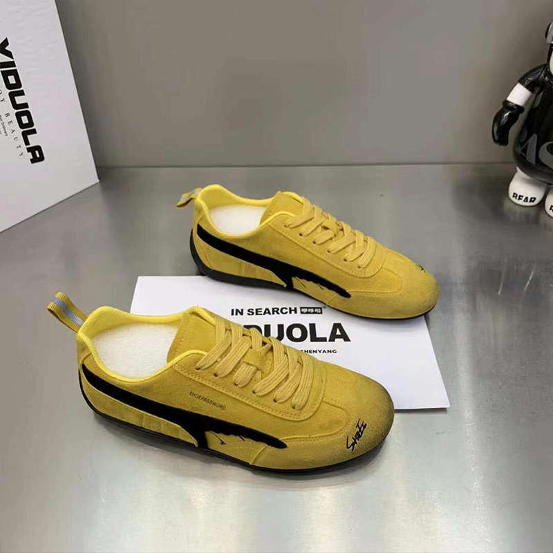 

Ретро кроссовки для тренировок Форреста Гампа женские новые осенние универсальные спортивные и повседневные кроссовки не утомляют ноги 44 жёлтый