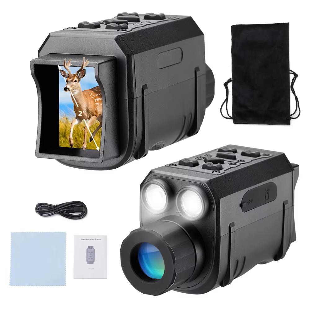 Source Factory New Single Tube Night Vision Infrared Portable Video HD High-power Cross-border Bird Watching Monocular Digital