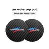 2pcs Car Coaster Water Cup Holder Anti-Slip Pads Accessories For BMW Performance M Alpina iX iX1 iX2 iX3 iX4 iX5 iX7 F11 E30