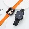 TPU Case+Silicone Strap for Apple Watch Band Ultra 2 49mm 45mm 44mm 41mm Protective Case Bracelet for Iwatch Series 9 8 7 6 5 4