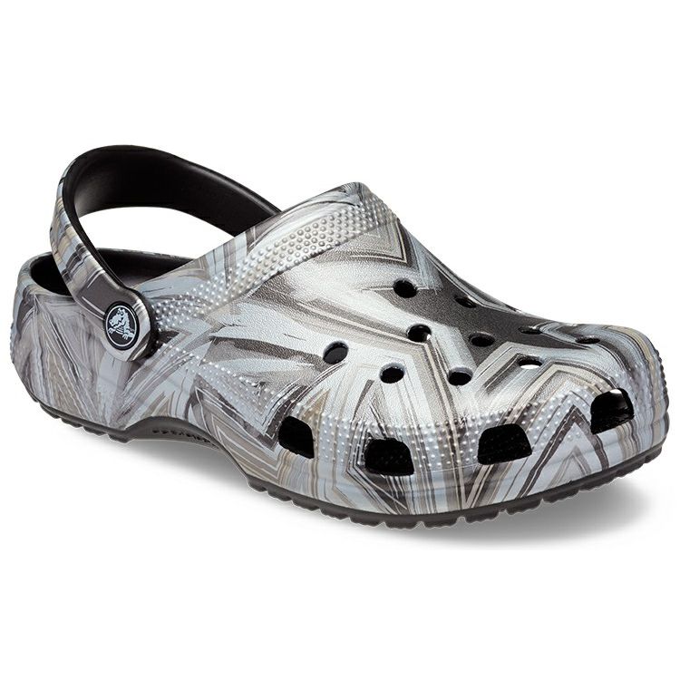 Crocs Classic Clog Eva Classic Disco Clogs Unisex Footwear Black Multicolor 208120-0C4