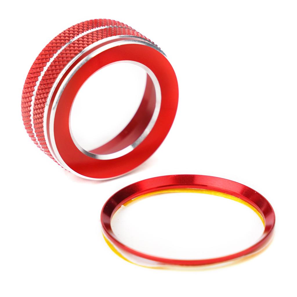 Button For Jaguar XE XEL For XF XFL F-PACE Ring Trim Decorative Auto Replacement Round Control Start Practical