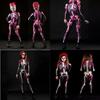Tuta Intera Cosplay Scheletro di Halloween per Donne e Bambini