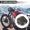 Motoforti Motorcycle Regulator Rectifier for Kawasaki KLX250SF 2009-2010, Part Number 210660027, Metal and Plastic, Black and Deep Gray, 1 Piece
