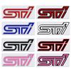 Emblema Griglia Anteriore Auto in Metallo 3D Adesivo Portabagagli Posteriore Auto per Logo Subaru STI Forester Impreza Tribeca XV Outback Crosstrek WD1