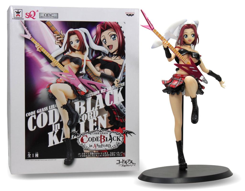 Code Geass: Lelouch of the Rebellion R2 SQ Figure ~CODE BLACK In ASHFORD~ Karen
