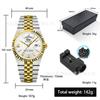 Swiss Watch Men'S Versatile Trend Waterproof Luminous Calendar Business High-End Diamond-Encrusted Handsome Personality Simple Quartz Watch