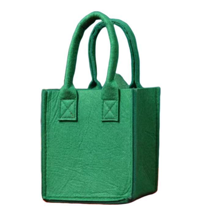 

Сумочка напередодні Різдва: Подарунковий та цукерковий мішок з фетру для дітей з власним логотипом 1 small size bare bag