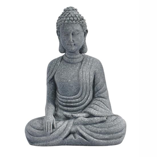 Versatile Use Buddha Figurine Tiny Size Durable Miniature Statue Yard Art Decoration