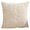 Plush Decorative Cushion Cover Soft Home Decor Christmas Living Room Sofa Throw Pillow Cover Red Embroidered Pillowcase 45×45cm