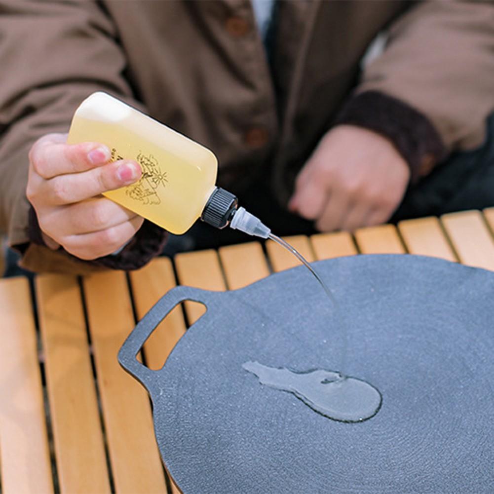 120ml Oil Bottle 65x20x135mm Outdoor Portable Storage