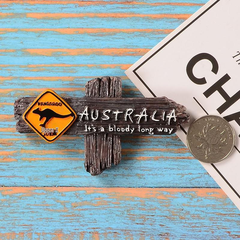 3D City Travel Souvenir Magnets: European and Global Regions
