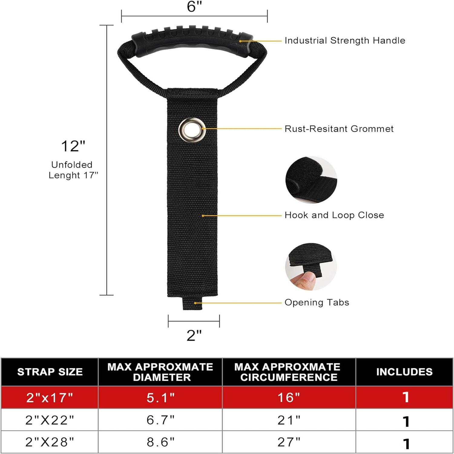 

Органайзер для шнуров с ручкой, органайзер для проводов, органайзер для шнуров питания, нейлоновые ремни для хранения тяжелых шнуров для кабелей, шлангов XL 50x435mm