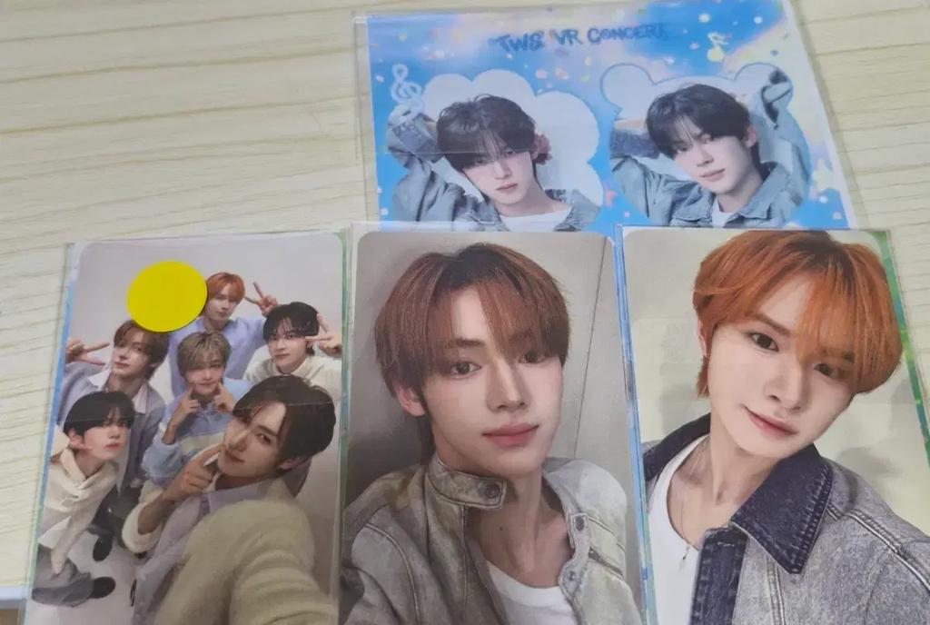 TWS VR Concert Photocard (Dohoon, Kyungmin, Hanjin, Group) + Dohoon's Photo Card Set
