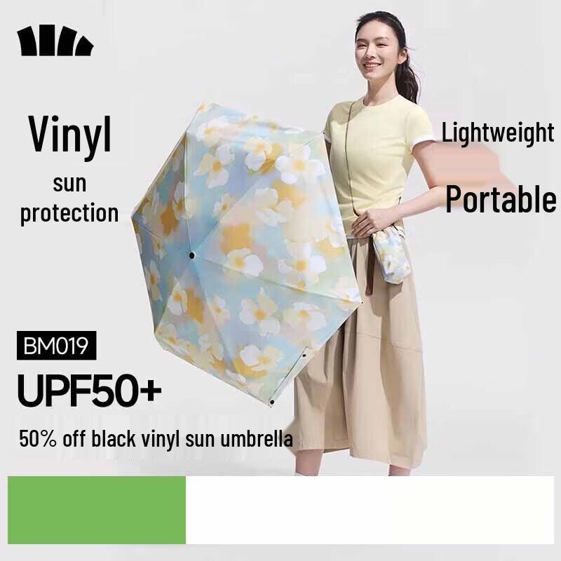 Beneunder UV Protection Portable Five-Fold Umbrella