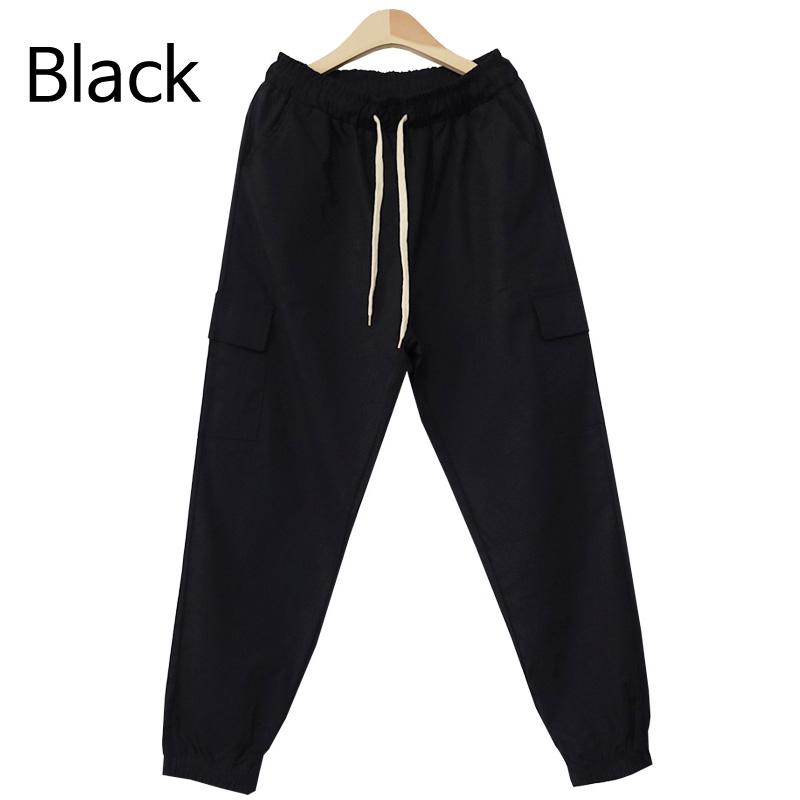 Pants for men waist banding Cargo Style Jogger Pants Korea fashion