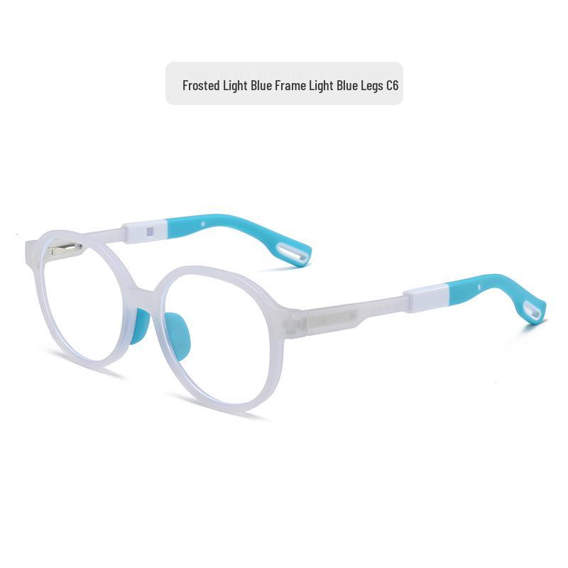 2024 Kids' Anti-Blue Light Myopia Glasses Frames for Ages 6-12